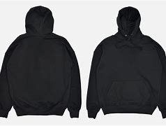 Image result for Black Hoodie Template Front and Back