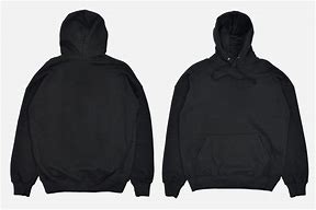 Image result for High Quality Zip Hoodie Black