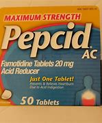 Image result for Pepcid AC Maximum Strength For Heartburn Prevention & Relief - 25 Ct