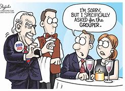 Image result for Biden Trump Debate Political Cartoon