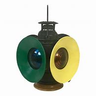 Image result for Antique Train Signal Lamps