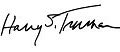 Image result for Harry's Truman Signature