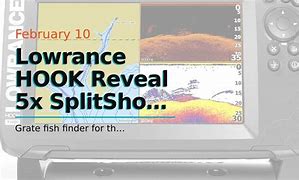 Image result for Lowrance HOOK Reveal 7X Splitshot Fishfinder/Chartplotter Combo