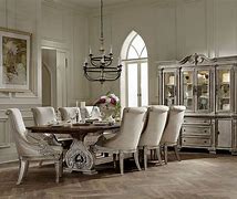 Image result for Formal White Dining Room Sets