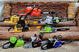 Image result for Best Battery Powered Chainsaw