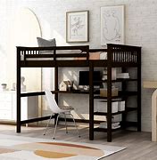 Image result for Full Loft Bed with Desk
