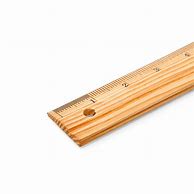 Image result for wooden 4 inch ruler