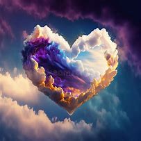 Image result for Valentine Rainbow Cloud with Heart Rain