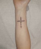 Image result for Feminine Cross Tattoos