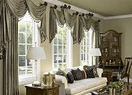 Image result for Living Room Curtain Trends
