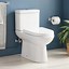 Image result for Milazzo Two-Piece Skirted Toilet - White | Porcelain | Signature Hardware