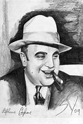 Image result for Al Capone Illustration