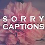 Image result for OH Sorry Captions