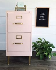 Image result for Pretty Metal File Cabinet