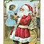 Image result for Vintage Santa Christmas Cards