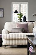 Image result for Striped Sofa