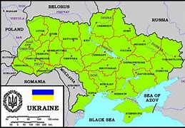 Image result for Map of Ukraine Provinces