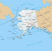 Image result for Alaska Map with Cities