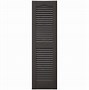 Image result for Mid America Open Louver Vinyl Shutters 14.5 Inch (1 Pair) 14.5 X 25 078 Wineberry
