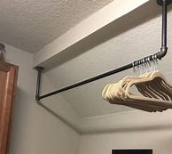 Image result for DIY Clothes Rack Ceiling