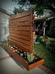 Image result for DIY Backyard Privacy Fence Ideas