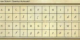Image result for Elvish Alphabet Dnd