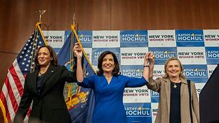 Image result for Who Were the Man and Woman beside Kamala Harris and Nancy Pelosi