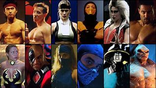 Image result for Old Mortal Kombat Characters