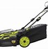 Image result for Electric Start Push Lawn Mowers