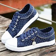 Image result for Lace Up Canvas Shoes for Women