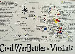 Image result for Civil War Battle Maps Virginia