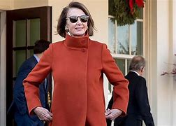 Image result for Nancy Pelosi Wearing Red Coat