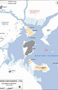 Image result for Siege of Boston in 1776 Map