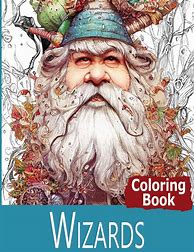 Image result for Adult Wizard Coloring Pages