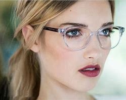 Image result for Women Clear Eyeglasses Frames
