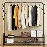 Image result for Cloth Rack Hanger with Bench