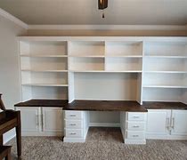Image result for desk with bookcase