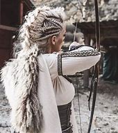 Image result for Viking Hair Braids Women