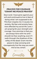 Image result for Courage Prayer