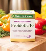 Image result for Nature's Bounty Ultra Strength Probiotic 10 Capsules - 30 Ct