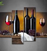 Image result for Wine Bottle Wall Art Canvas