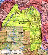 Image result for Map of Aroostook County Maine