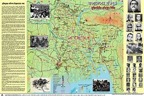 Image result for Bangladesh Liberation War Map