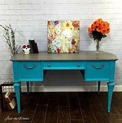 Image result for Turquoise Mini Desk
