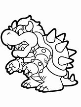 Image result for Bowser Family Coloring Pages