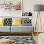 Image result for Living Room Ideas with Grey Sofa