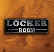 Image result for Locker Room Door Signs