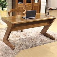 Image result for All Wood Computer Desk