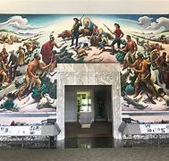 Image result for Russell Painter Mural in Truman Library