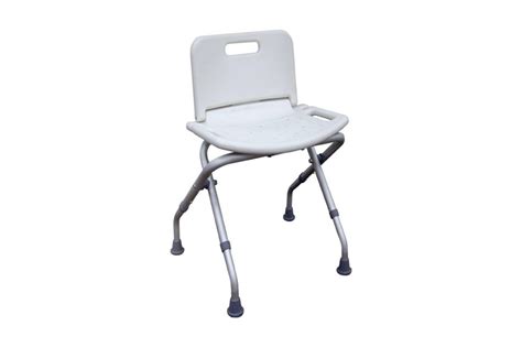 Folding Shower Chair with Back   Mountain Aire Medical Supply, Inc.